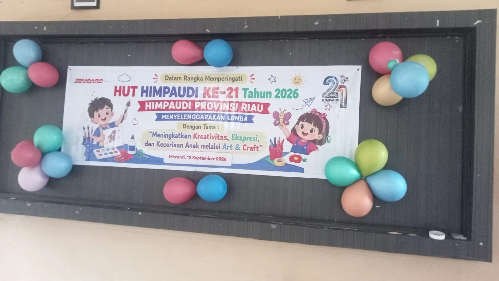 MENGUKIR PENGALAMAN, MENUMBUHKAN KREATIVITAS   TPA PERMATA DI PERINGATAN HIMPAUDI KE-21
